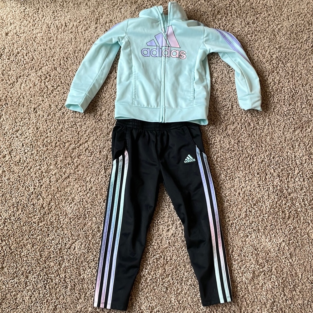 Adidas Track Suit 4T Girls